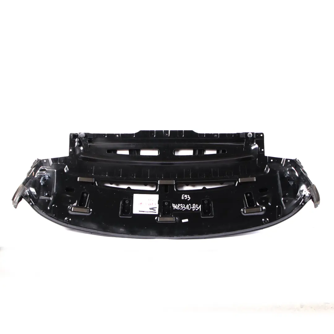 BMW 3 E93 Convertible Folding Top Compartment Lid Black Sapphire - 475 - SKU 7183310-BS1 - Part number 7183310