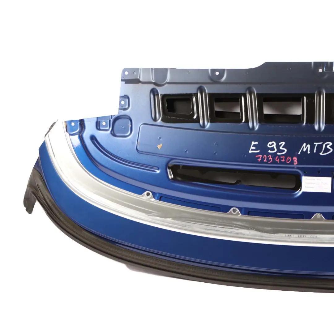 BMW 3 E93 Convertible Folding Top Compartment Lid Montegoblau Blue - A51 - SKU 7183310-MTB1 - Part number 7183310