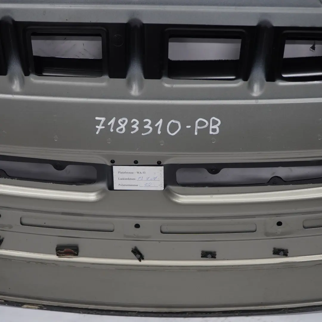 Couvercle Rabattable Platinbronze - A53 pour BMW E93 Cabriolet à propos du numéro de pièce 7183310 BMW E93 Cabriolet Couvercle Rabattable Platinbronze - A53 - SKU 7183310-PB - Numéro de pièce 7183310