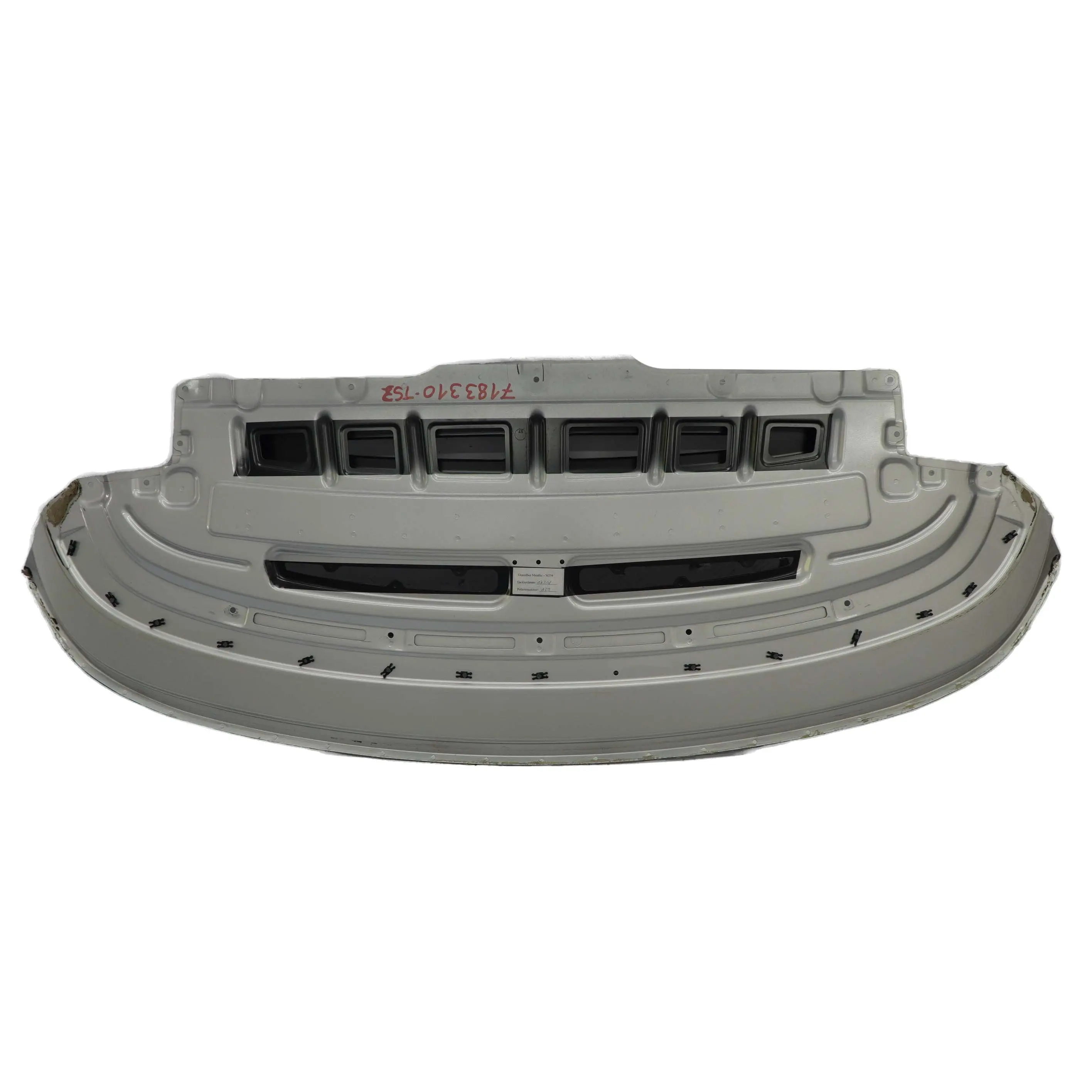 Folding Top Lid BMW E93 Convertible Compartment Titansilber Silver Metallic 354