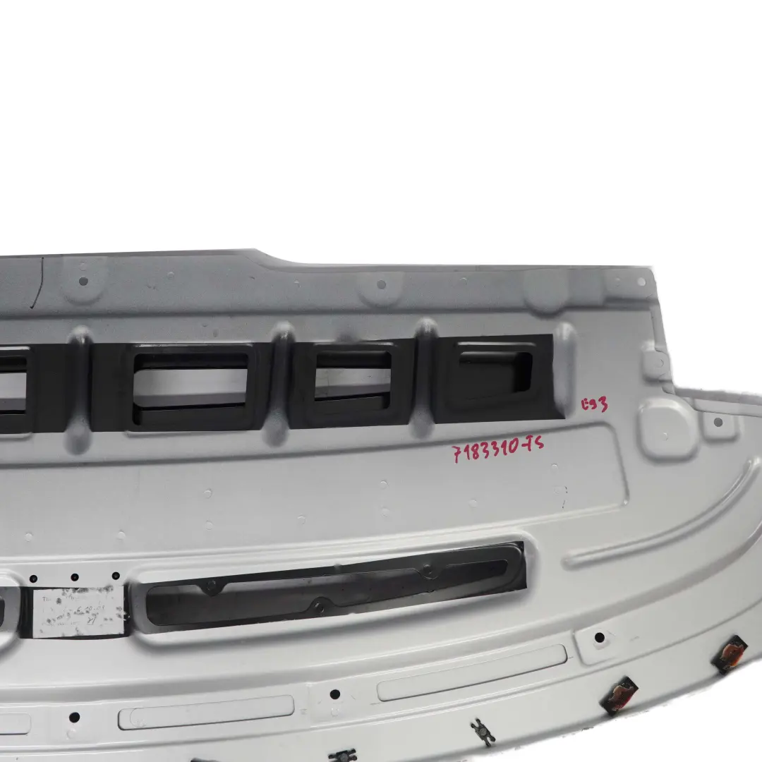 BMW E93 Cabriolet Couvercle compartiment capote rabattable Titansilber Silver - SKU 7183310-TS - Numéro de pièce 7183310
