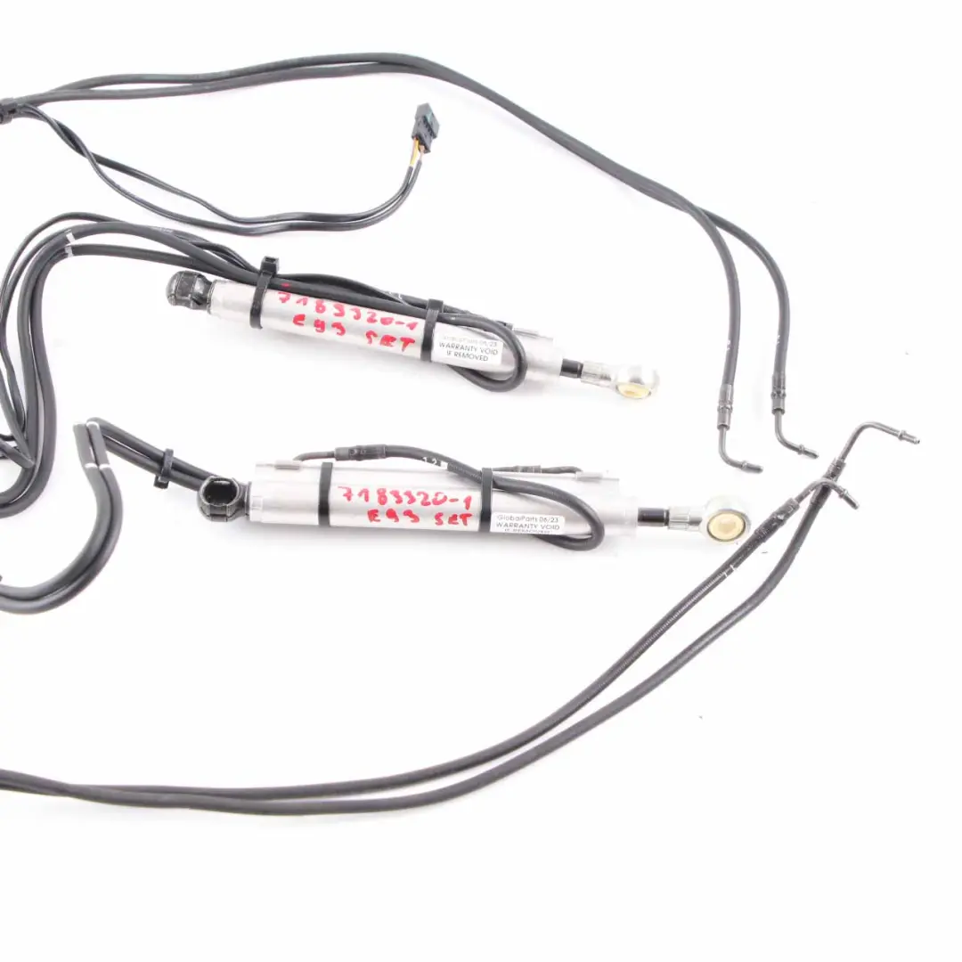 tetto rigido pieghevole destra sinistra Set cilindro idraulico per BMW E93 Cabrio con numero di parte 7183320 BMW E93 Cabrio tetto rigido pieghevole destra sinistra Set cilindro idraulico - SKU 7183320-2 - Numero di parte 7183320