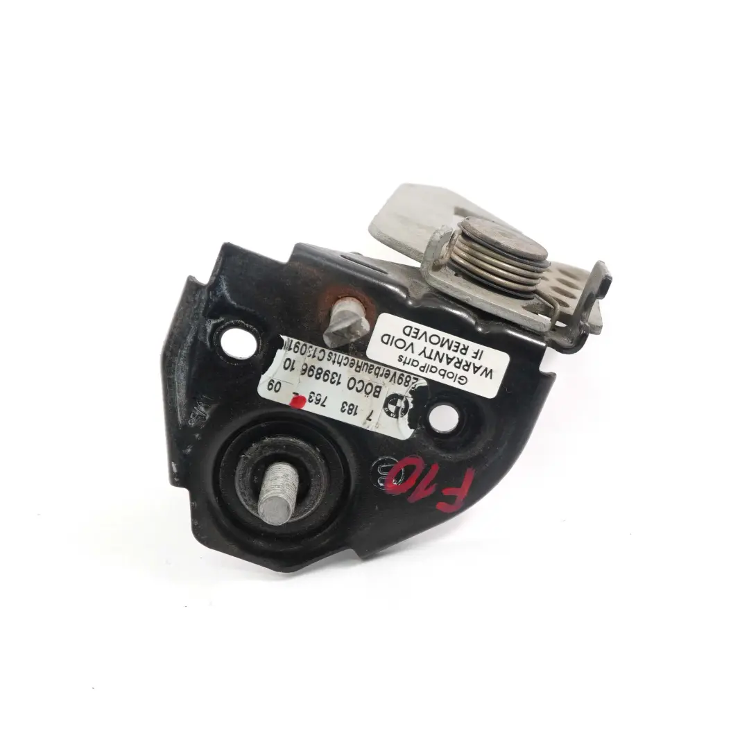 Rygiel Zamek Maski Lewy do BMW Z4 E89 F10 F11 o numerze 7183763 BMW Z4 E89 F10 F11 Rygiel Zamek Maski Lewy - SKU 7183763 - Numer Części 7183763