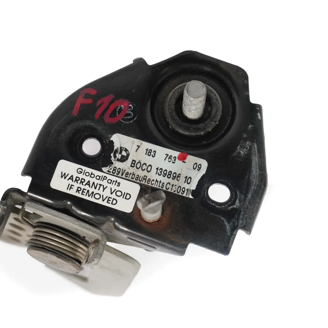 Haube Links Seite Schloss Verschluss Riegel Scharnier für BMW Z4 E89 F01 F10 Motor mit Teilenummer 7183763 BMW Z4 E89 F01 F10 Motor Haube Links Seite Schloss Verschluss Riegel Scharnier - SKU 7183763 - Teilenummer 7183763