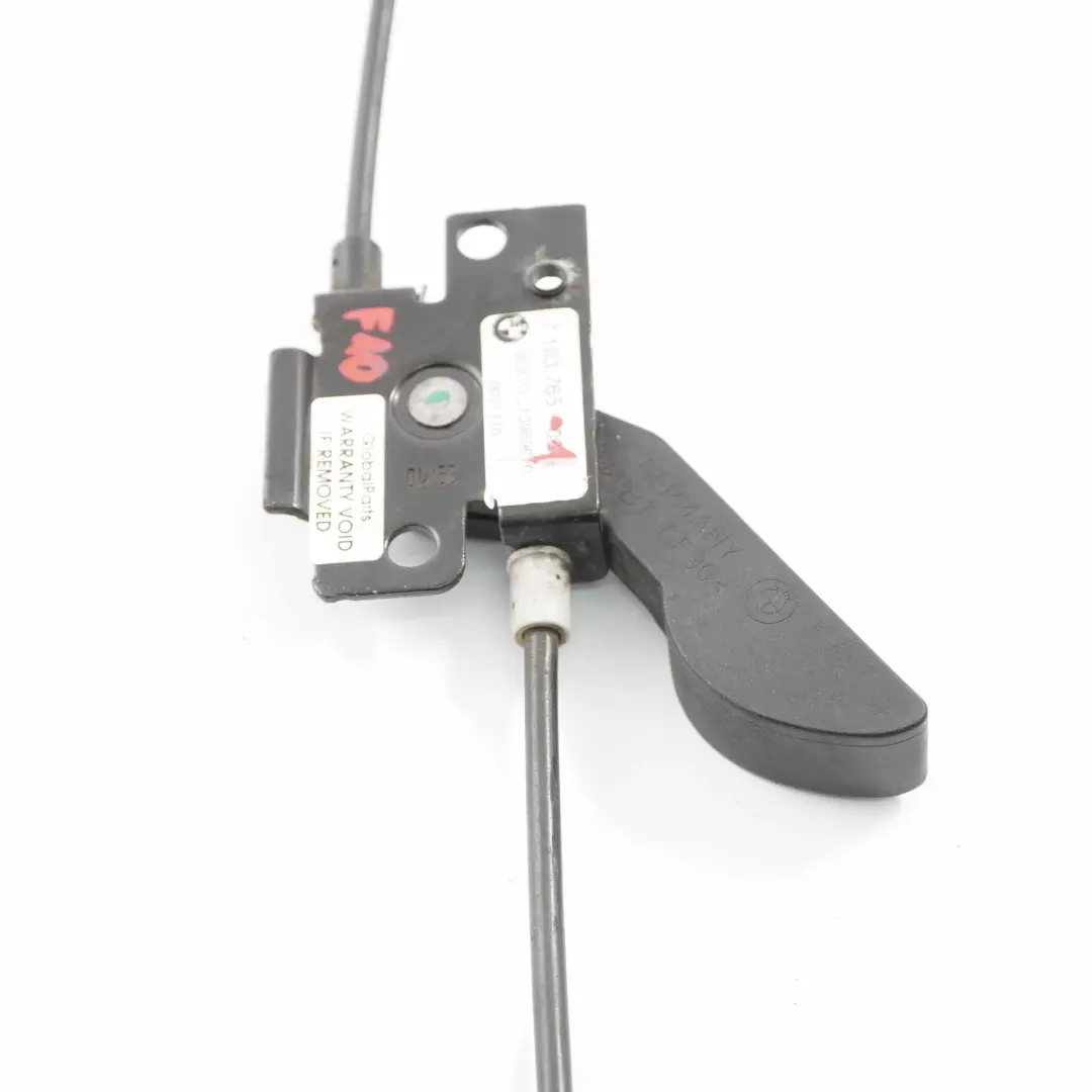 Cable Bowden Cable de Apertura del Capó para BMW F01 F02 F07 F10 F11 con número de pieza 7183765 BMW F01 F02 F07 F10 F11 Cable Bowden Cable de Apertura del Capó - SKU 7183765-1 - Número de pieza 7183765