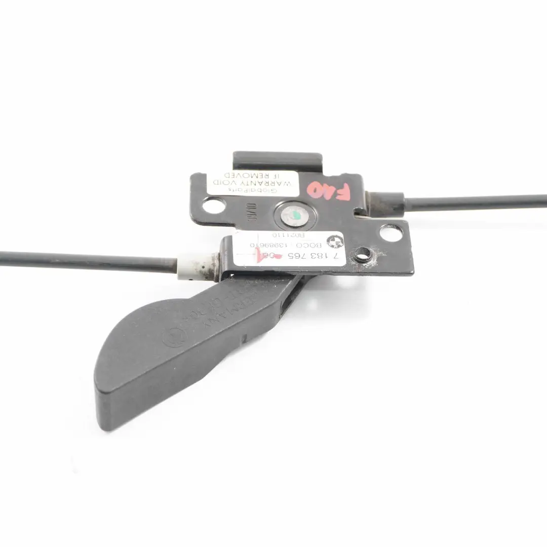  Bonnet Release Cable BMW F01 F02 F07 F10 F11 Bowden Cable Hood Catch - SKU 7183765-1 - Part number 7183765