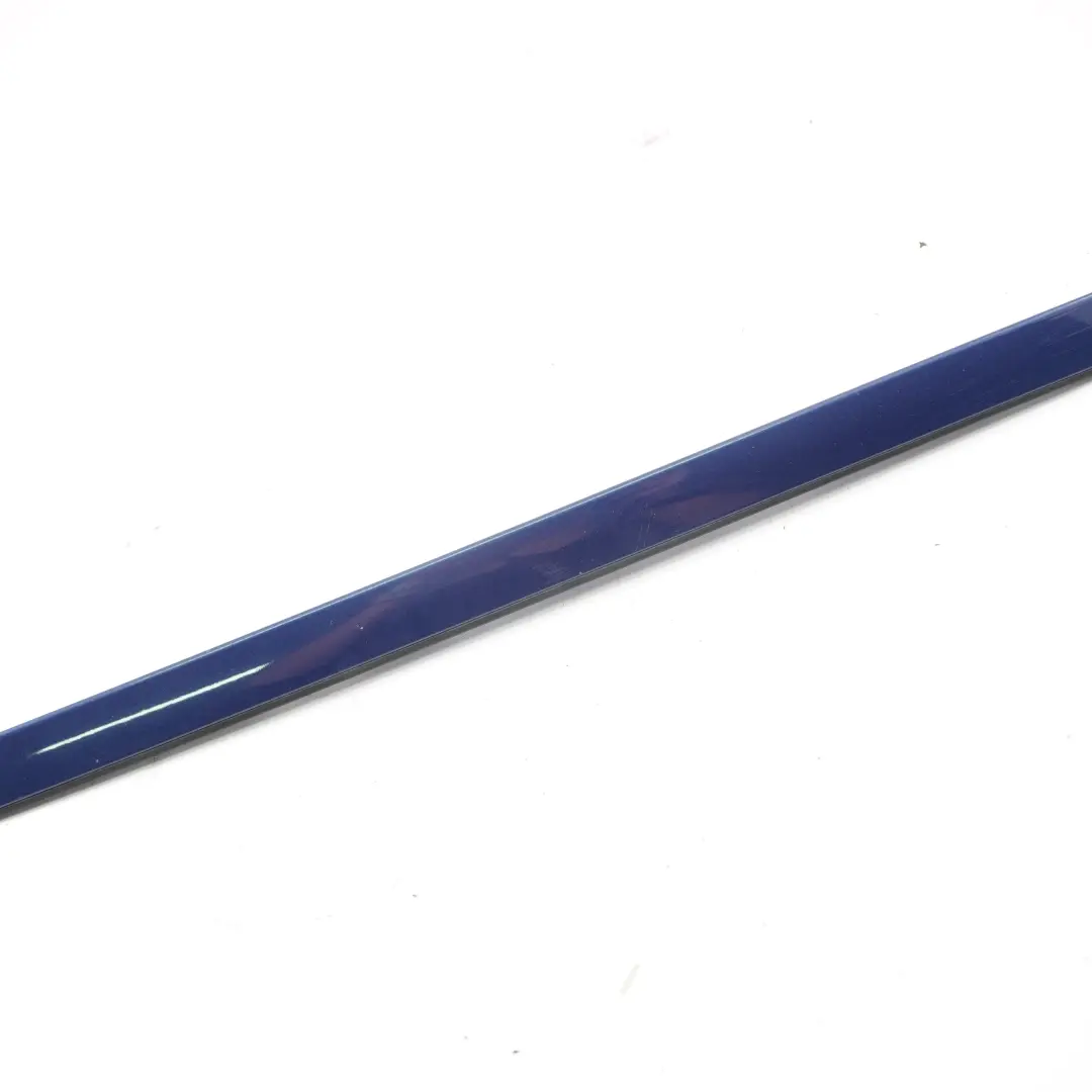 BMW E90 E91 Striscia Trim Parabrezza anteriore sinistra Le Mans Blau Blu - SKU 7184005-LMB - Numero di parte 7184005