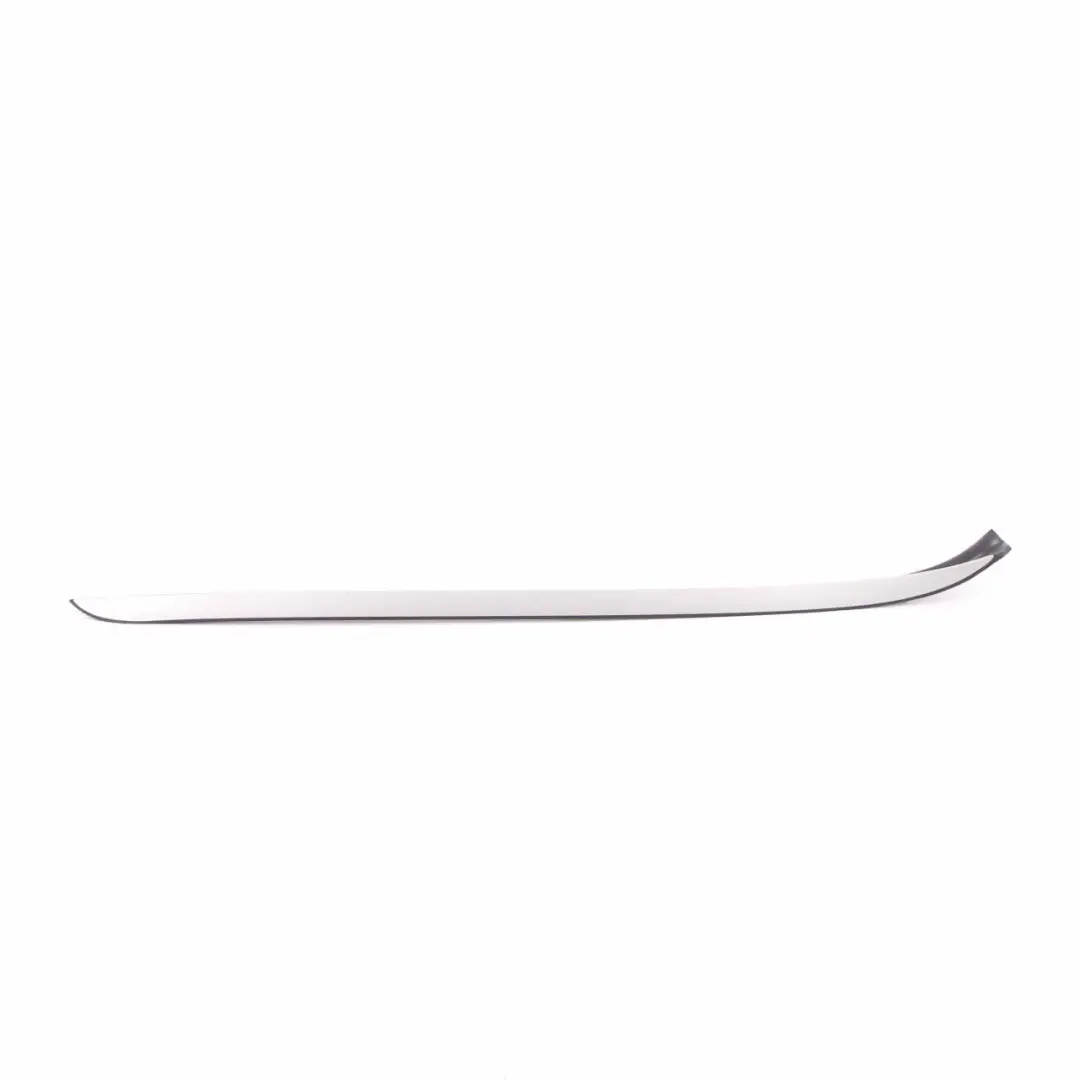 BMW E90 E91 Striscia Finitura Parabrezza Anteriore Destro Titansilber Silver - SKU 7184006-TS - Numero di parte 7184006