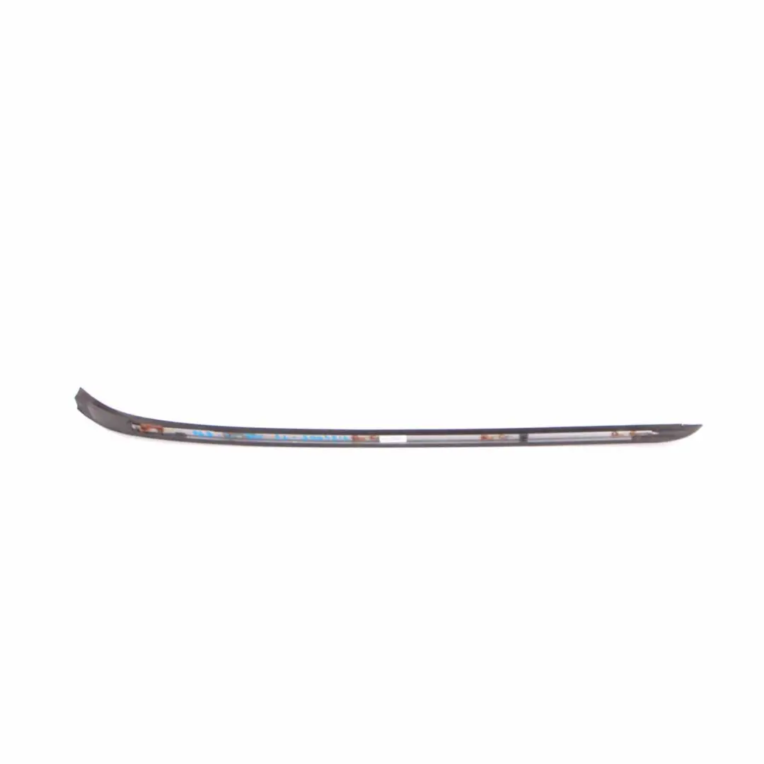 BMW E90 E91 Striscia Finitura Parabrezza Anteriore Destro Titansilber Silver - SKU 7184006-TS - Numero di parte 7184006