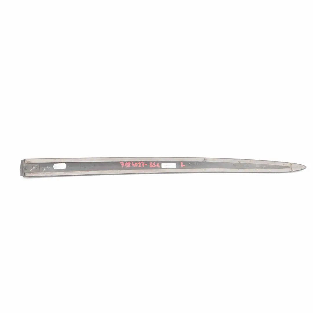 BMW E93 F33 Moldura Tira Plegable Superior Derecha Embellecedor Negro Zafiro 475 - SKU 7184027-BS1 - Número de pieza 7184027