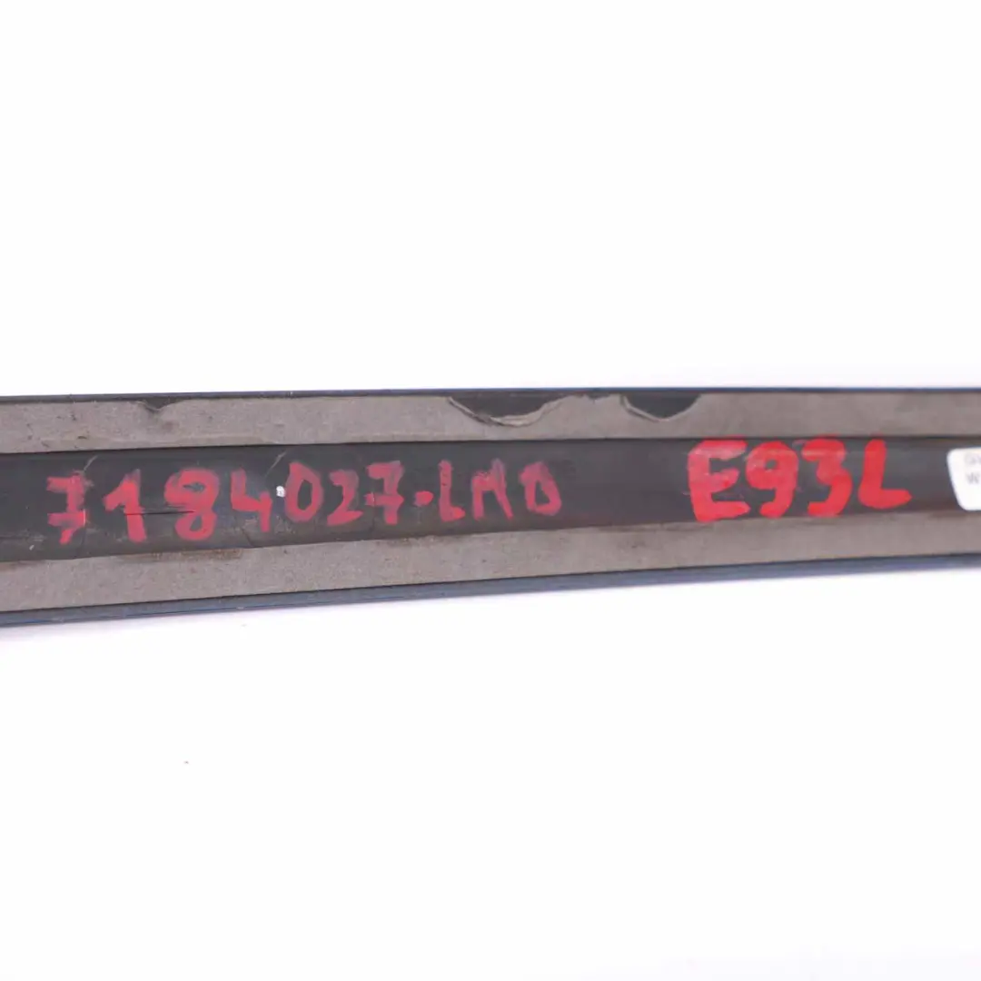  Folding Top Moulding BMW E93 F33 Cabrio Left N/S Trim Strip Le Mans Blue - 381 - SKU 7184027-LMB - Part number 7184027