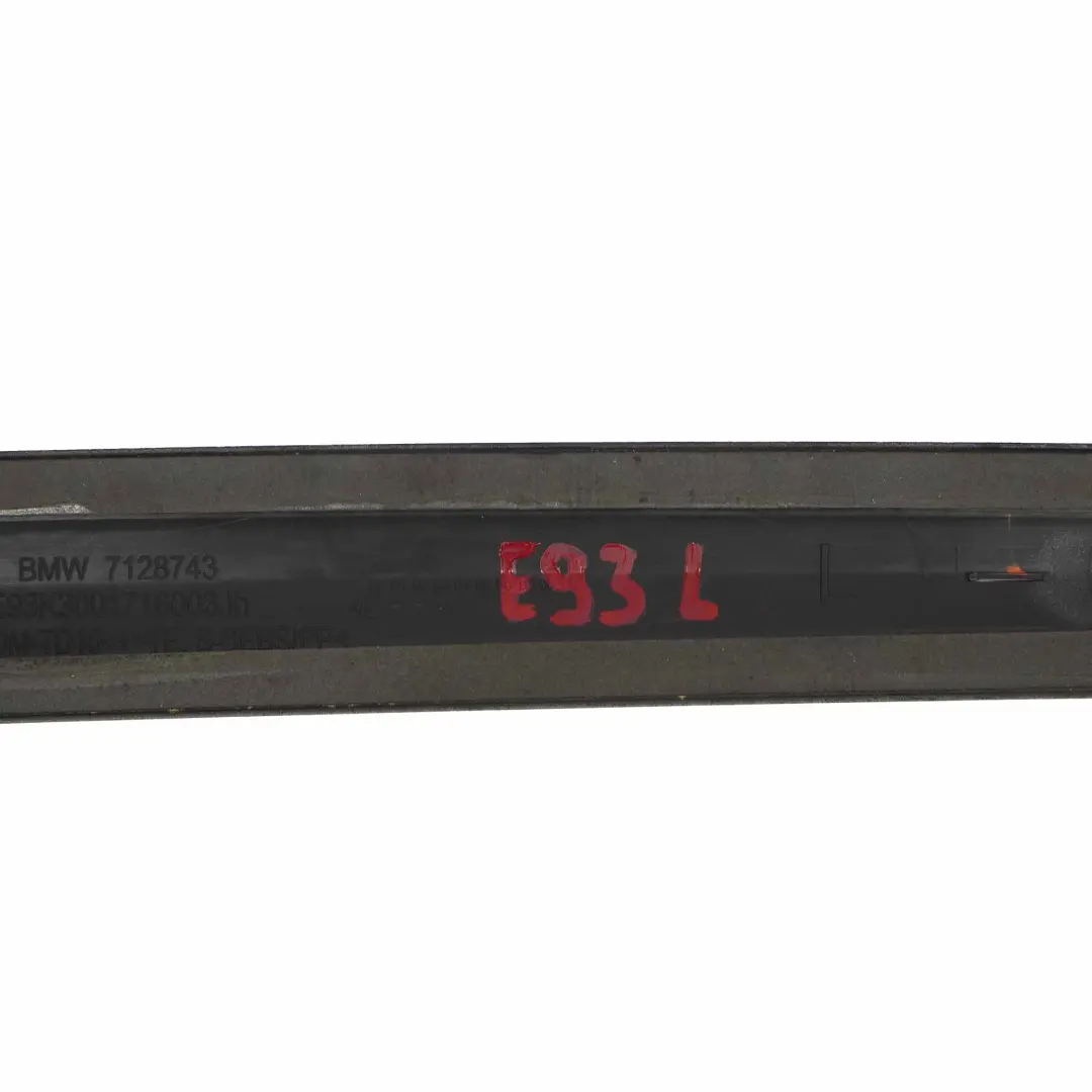 BMW E93 Listwa Dachu Lewa Platinbronze - A53 - SKU 7184027-PB - Numer Części 7184027