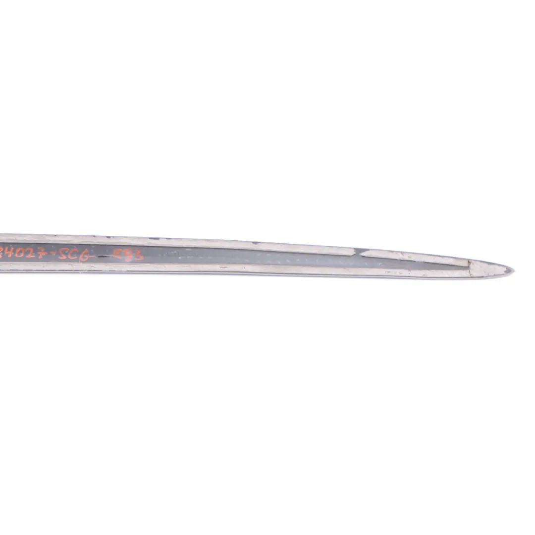 BMW 3 er E93 Cabrio Verdeck Dach Scharnier Dekorleiste Links Titansilber - 354 - SKU 7184027-SCG - Teilenummer 7184027