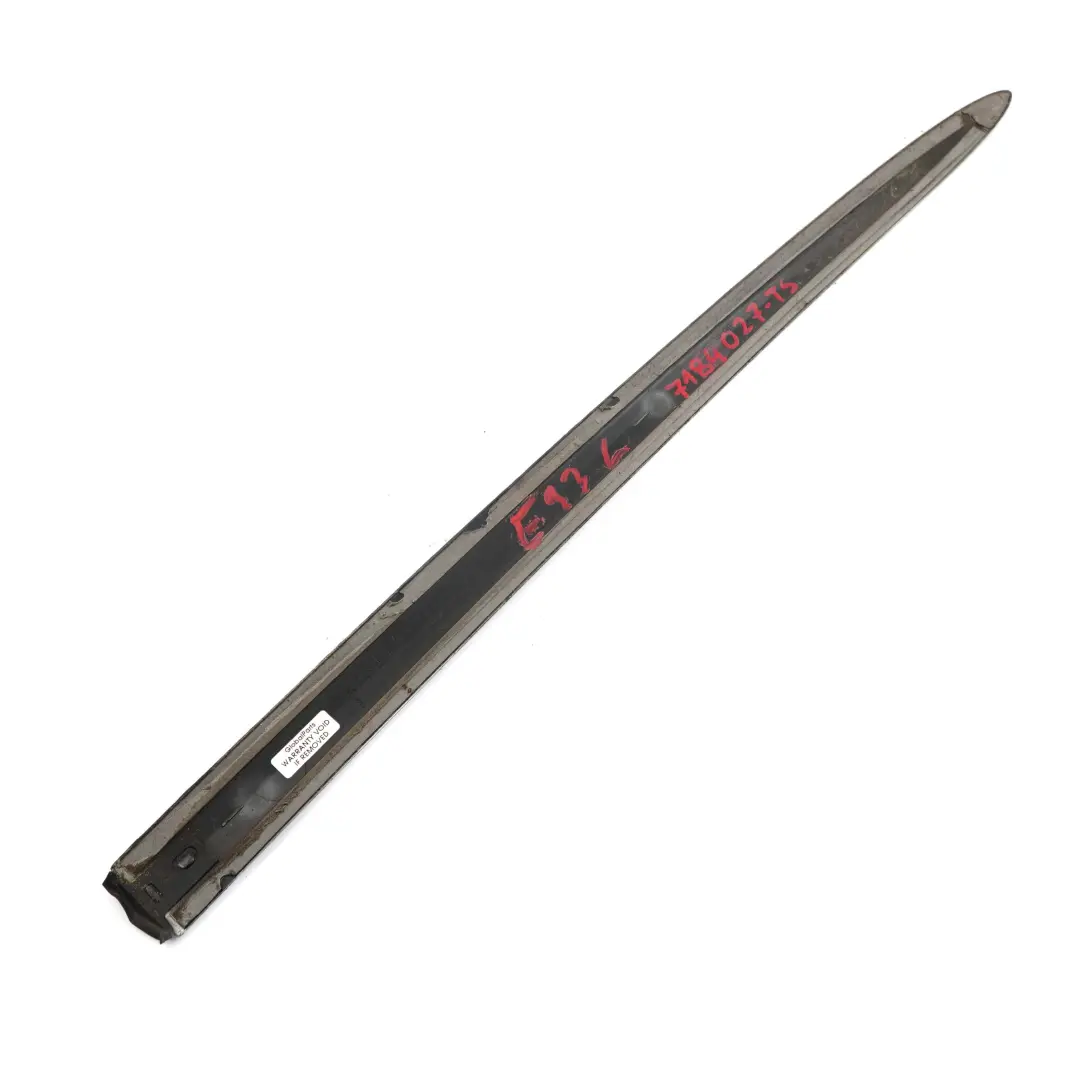 BMW E93 F33 Cabrio Bande d'habillage pliante en haut à gauche Titan Silver - SKU 7184027-TS - Numéro de pièce 7184027