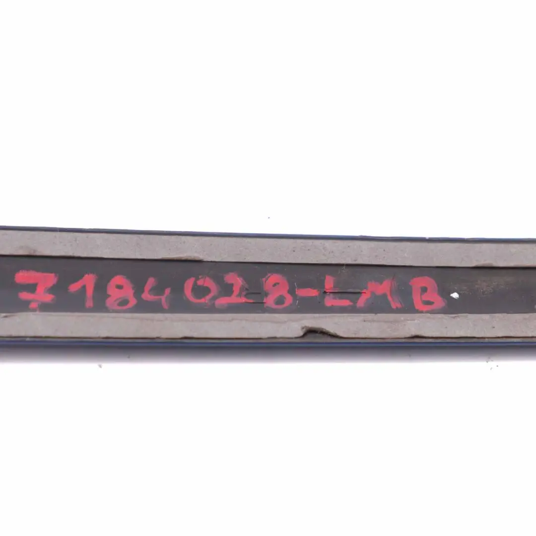  Moldura Tapa Plegable BMW E93 F33 Cabrio Izquierda Listón Le Mans Blue - 381 - SKU 7184028-LMB - Número de pieza 7184028