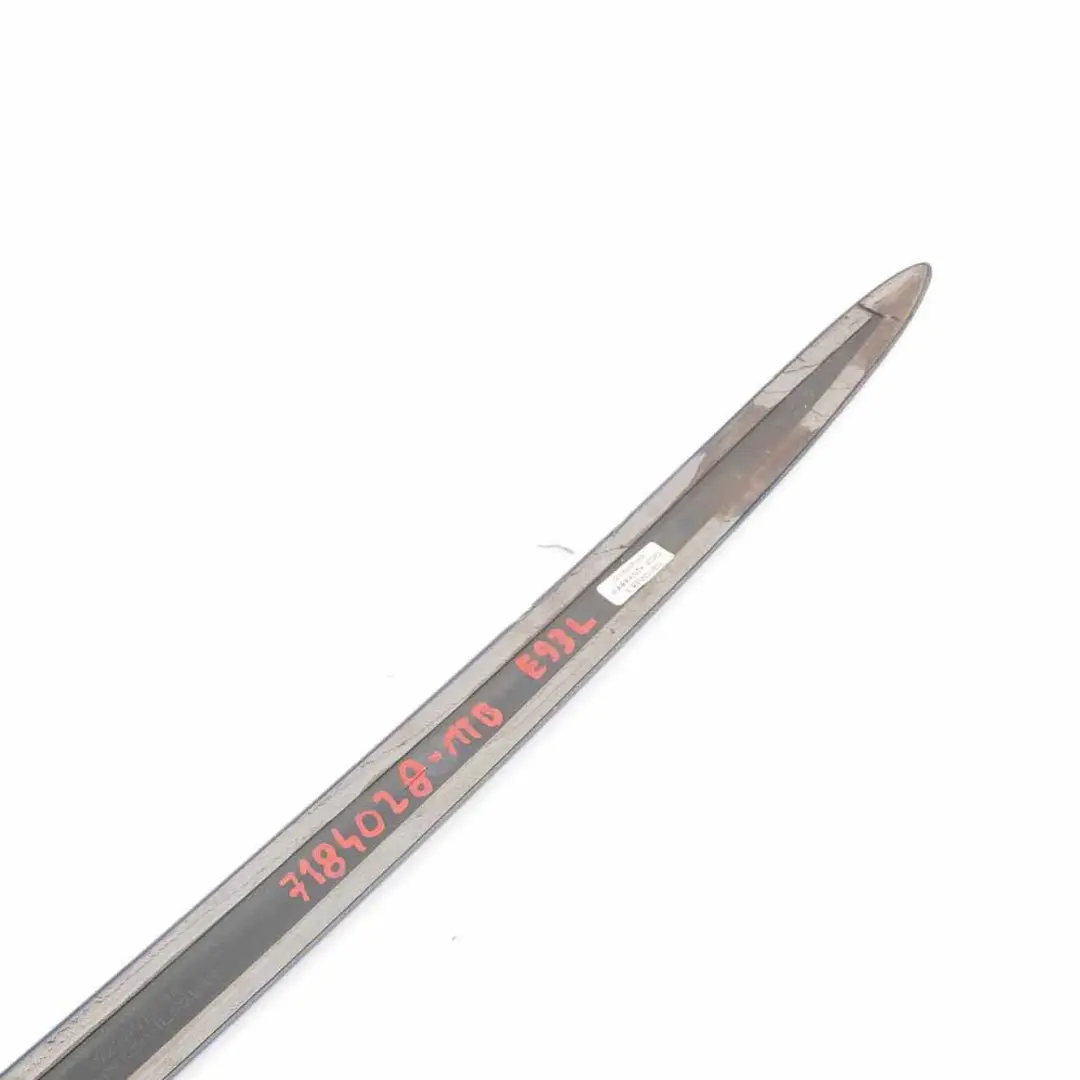 BMW E93 F33 Bande De Moulage Haut Droite Montegoblau Bleu - A51 - SKU 7184028-MTB - Numéro de pièce 7184028