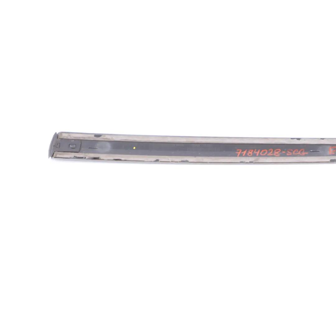 BMW E93 F33 Roof Moulding Strip Folding Right O/S Trim Cover Space Grey - A52 - SKU 7184028-SCG - Part number 7184028