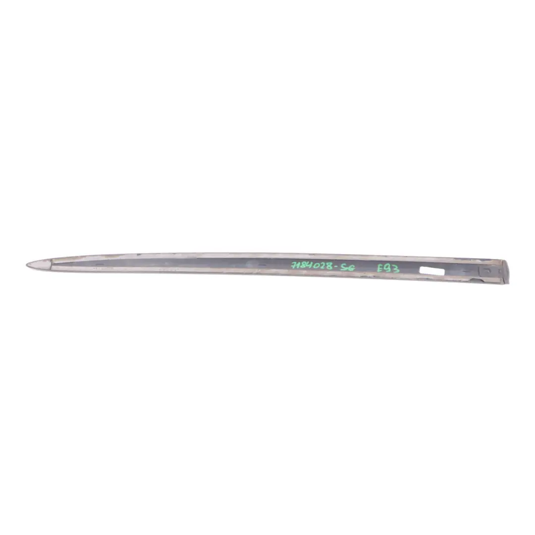 BMW E93 F33 Dach Zierleiste Rechts Abdeckung Funkelnd Graphit 7128744 - SKU 7184028-SG - Teilenummer 7184028