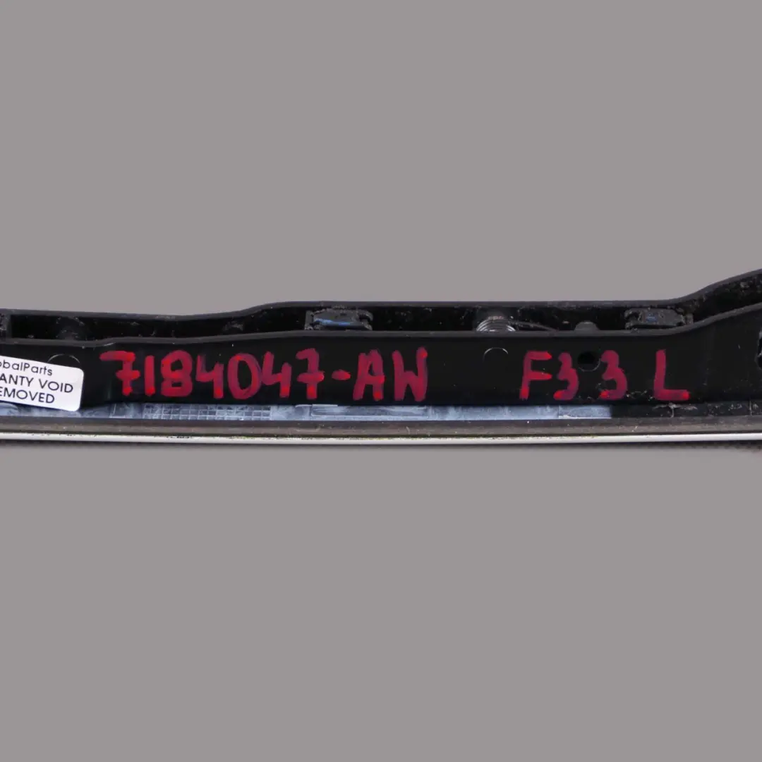  Dach Scharnier BMW E93 F33 Links Klappbare Zierleiste Abdeckung Alpinweiß 300 - SKU 7184047-AW - Teilenummer 7184047