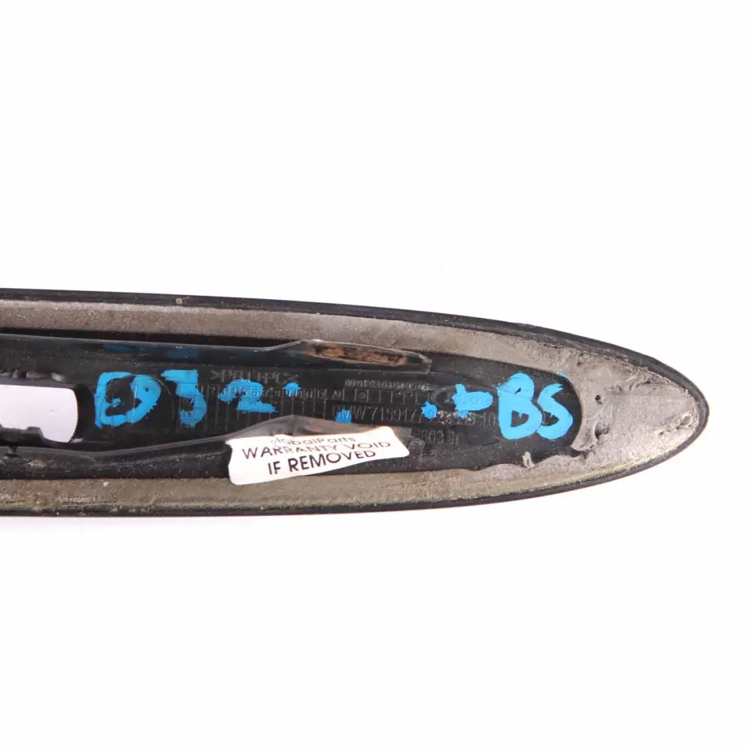 BMW E93 Roof Hinge Left Top Molding Cover N/S Convertible 1 Black Sapphire 475 - SKU 7184047-BS1 - Part number 7184047