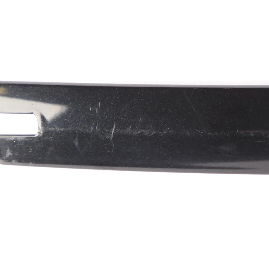 Left Top Molding Roof Hinge Cover N/S Black Sapphire 475 to BMW E93 Convertible with Part number 7184047 BMW E93 Convertible Left Top Molding Roof Hinge Cover N/S Black Sapphire 475 - SKU 7184047-BS - Part number 7184047