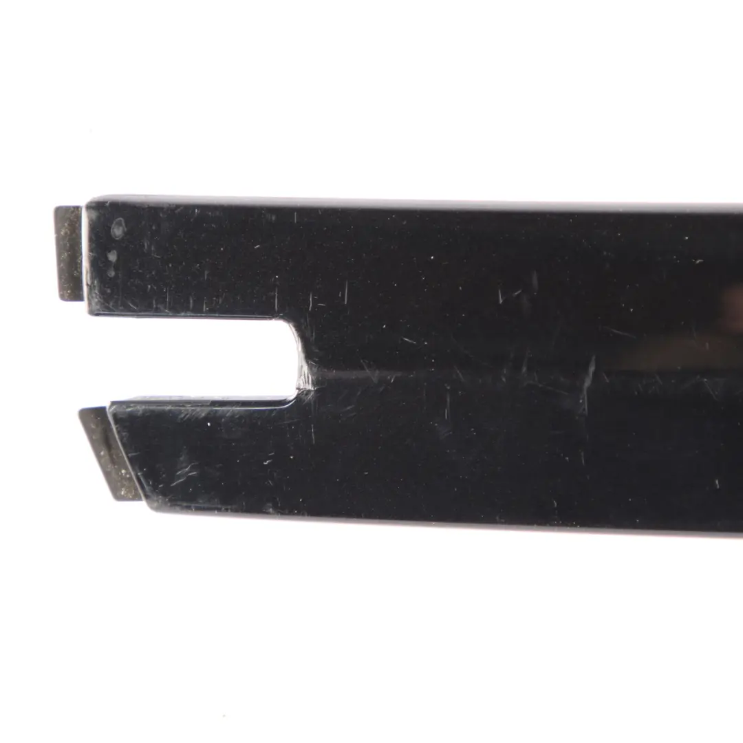 Left Top Molding Roof Hinge Cover N/S Black Sapphire 475 to BMW E93 Convertible with Part number 7184047 BMW E93 Convertible Left Top Molding Roof Hinge Cover N/S Black Sapphire 475 - SKU 7184047-BS - Part number 7184047