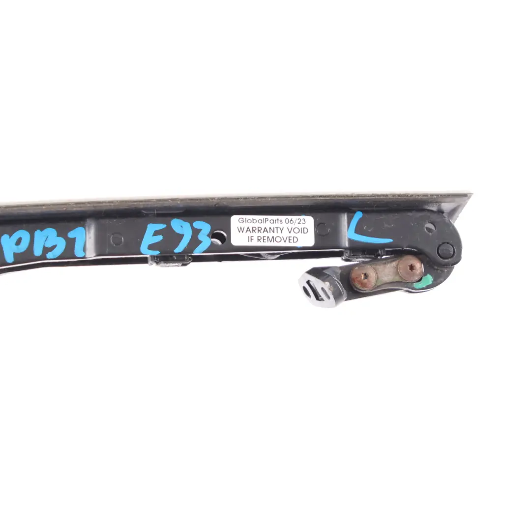  Roof Hinge Cover BMW E93 Left N/S Top Moulding Platinbronze Bronze - A53 - SKU 7184047-PB1 - Part number 7184047