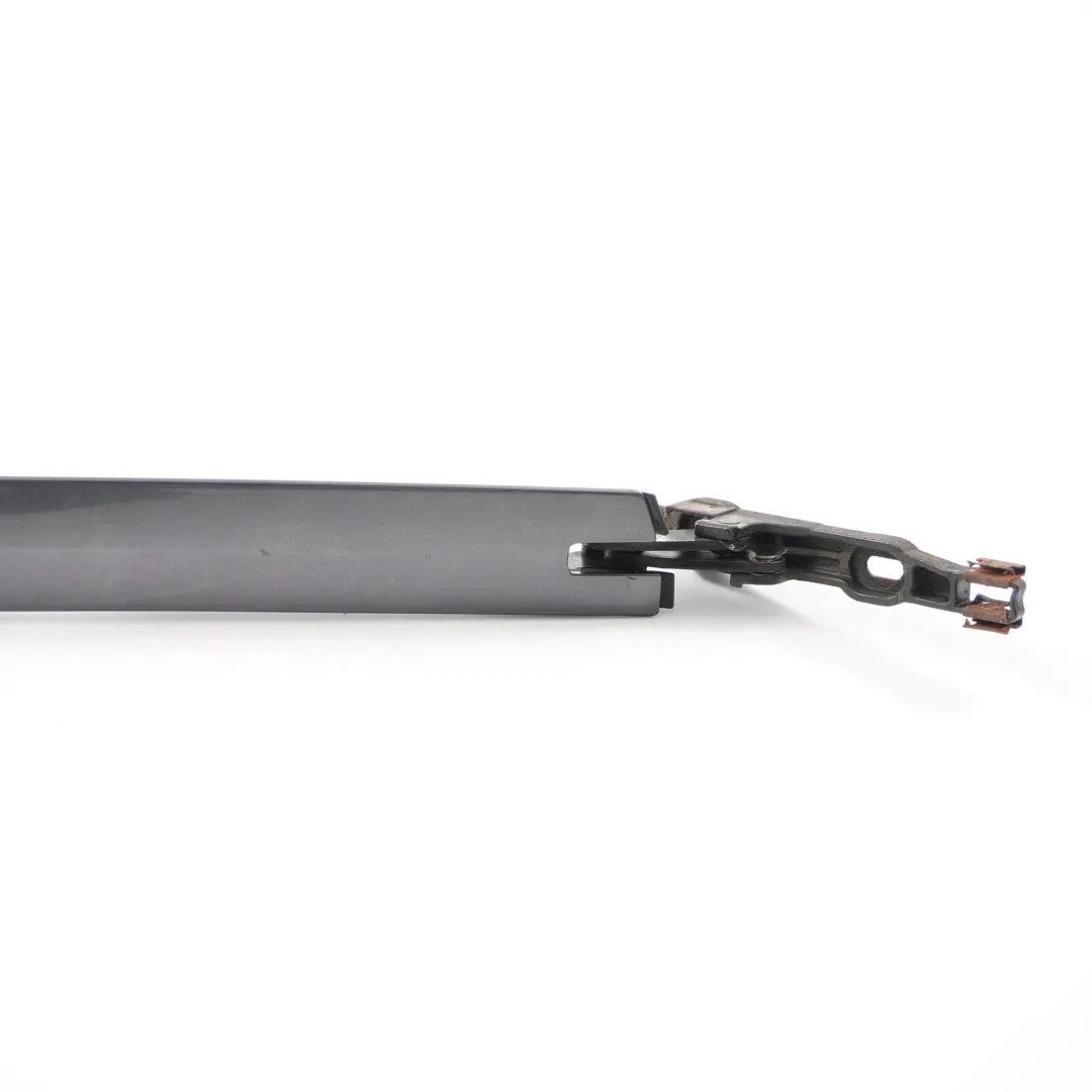 BMW E93 Convertible Left Top Molding Roof Hinge Cover N/S Sparkling Graphite A22 - SKU 7184047-SG1 - Part number 7184047