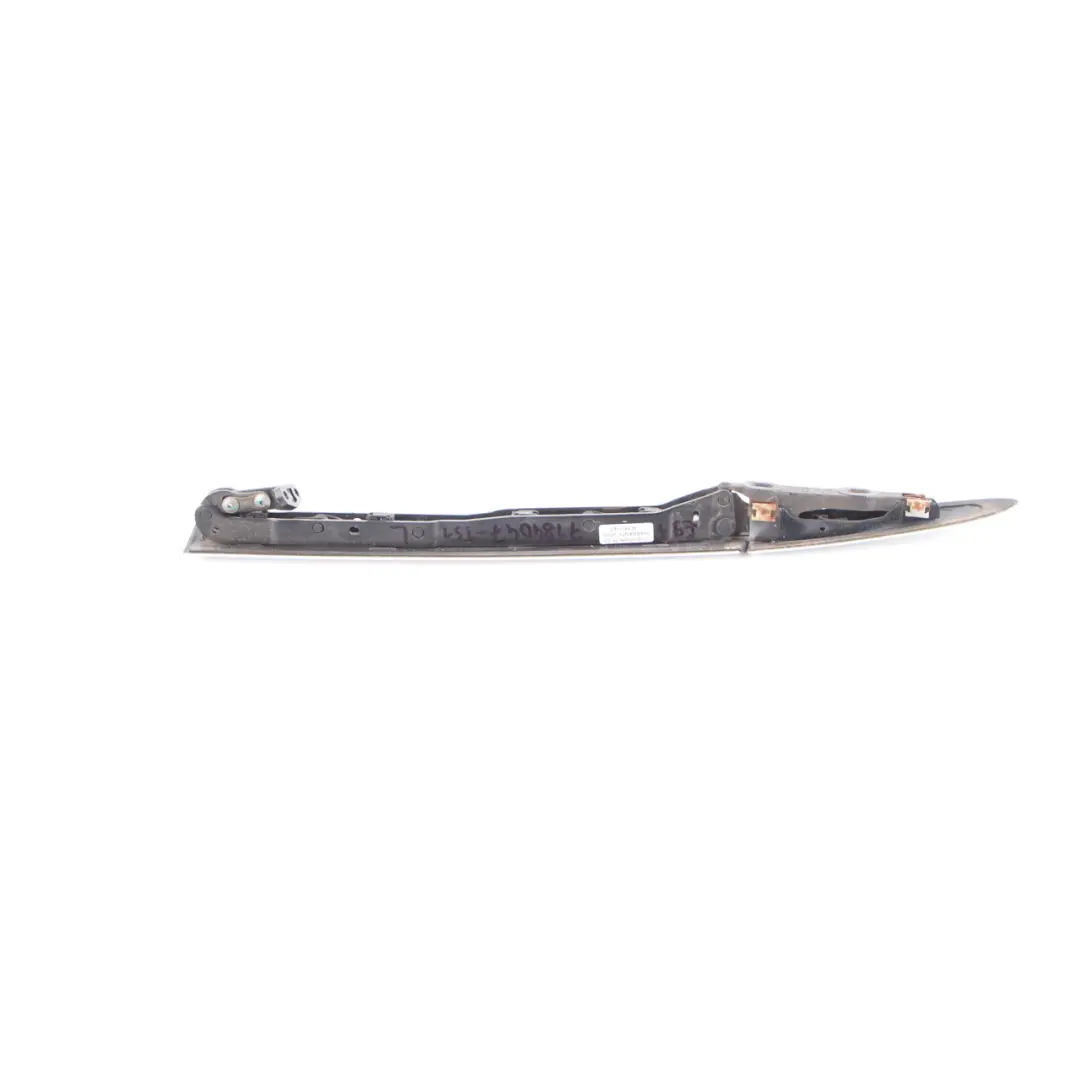 BMW E93 Cabriolet Gauche Moulure Supérieure Cache Charnière Titansilber Argent - SKU 7184047-TS1 - Numéro de pièce 7184047