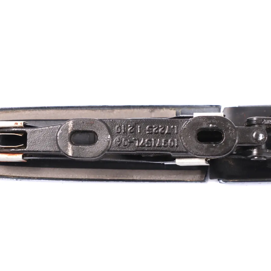 Linke Dachleiste Dachscharnier Abdeckung Sparkling Graphit A22 für BMW E93 Cabrio mit Teilenummer 7184047 BMW E93 Cabrio Linke Dachleiste Dachscharnier Abdeckung Sparkling Graphit A22 - SKU 7184047-WB - Teilenummer 7184047