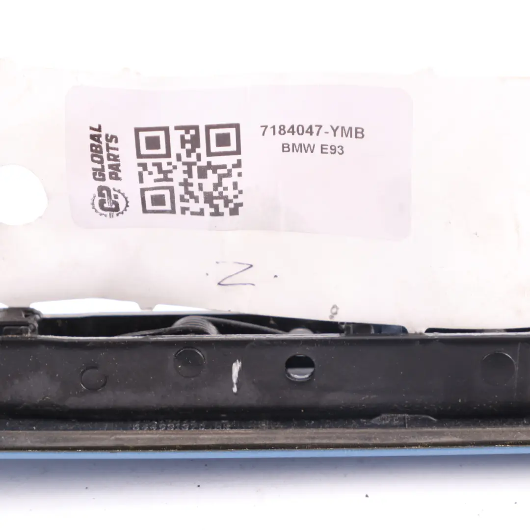  Roof Hinge BMW E93 F33 Top Molding Left N/S Yas Marina Blue - B68 7128745 - SKU 7184047-YMB - Part number 7184047