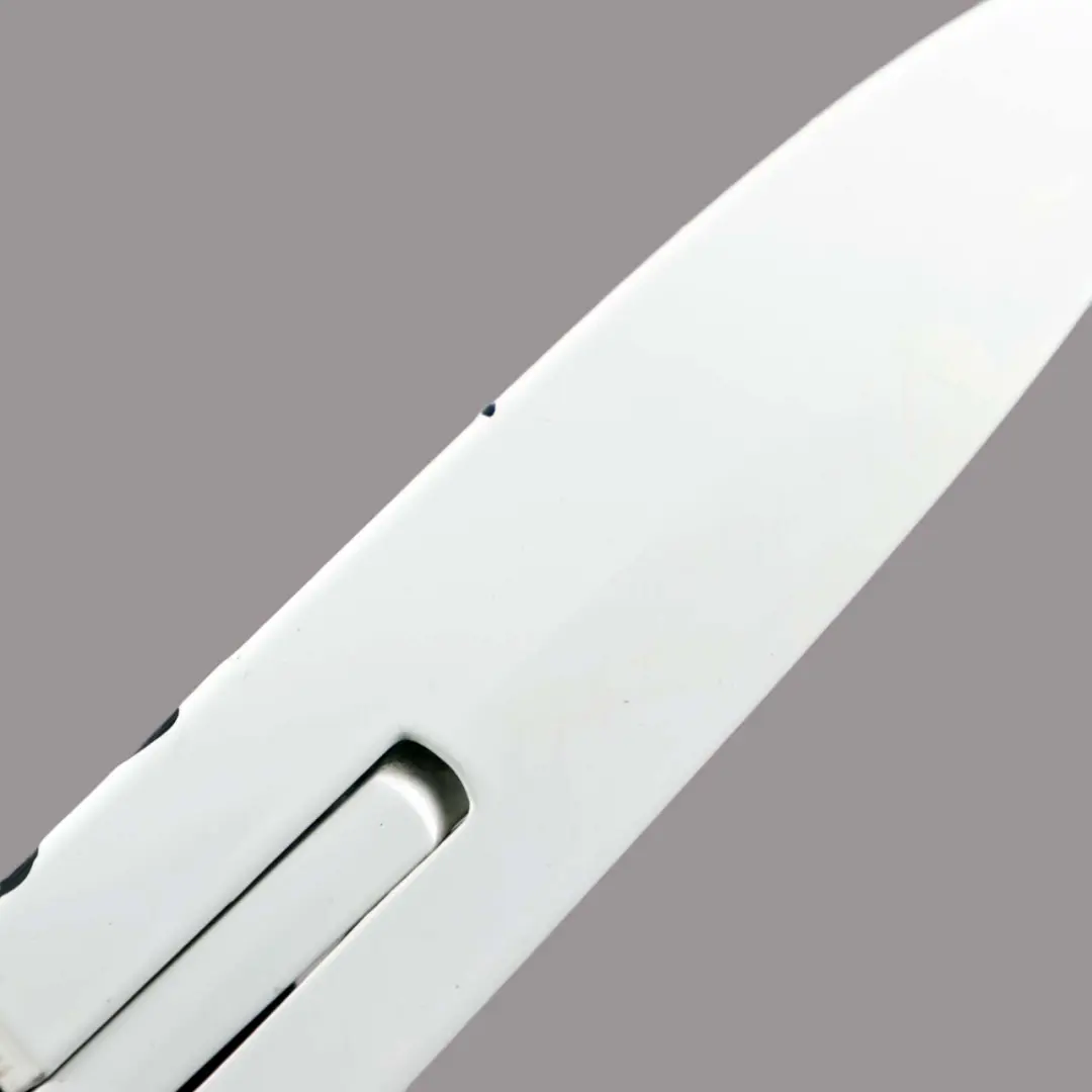 BMW E93 Convertible Right O/S Folding Top Roof Hinge Cover Alpine White - 300 - SKU 7184048-AW - Part number 7184048