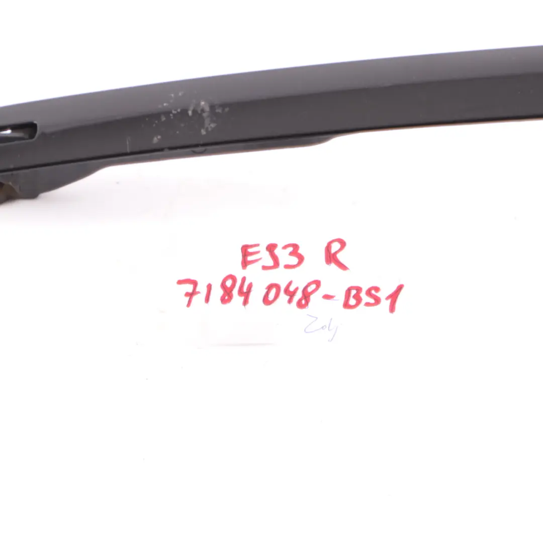 Zawias Dachowy Dachu Prawy Czarny do BMW E93 o numerze 7184048 BMW E93 Zawias Dachowy Dachu Prawy Czarny - SKU 7184048-BS1 - Numer Części 7184048