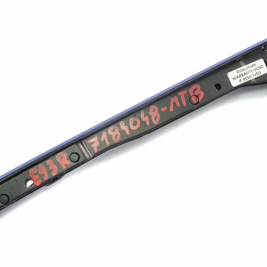 Osłona Zawiasu Listwa Dachu Montegoblau do BMW E93 o numerze 7184048 BMW E93 Osłona Zawiasu Listwa Dachu Montegoblau - SKU 7184048-MTB - Numer Części 7184048