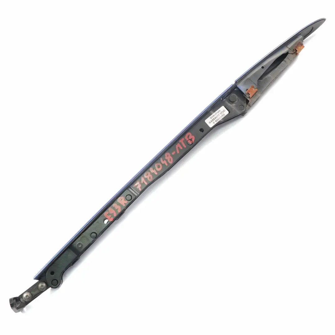 BMW E93 F33 Charnière Couverture Performance Droite Montegoblau Montego Bleu A51 - SKU 7184048-MTB - Numéro de pièce 7184048