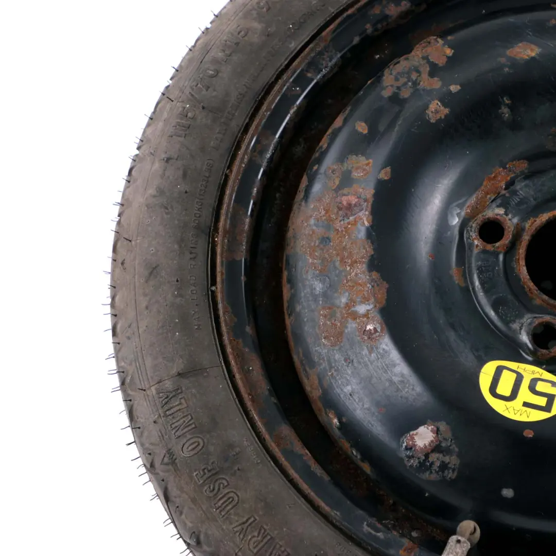 Notfall Ersatzradabdeckung Halterung Satz für Mini Cooper One R50 R52 mit Teilenummer 7184110 Mini Cooper One R50 R52 Notfall Ersatzradabdeckung Halterung Satz - SKU 7184110-5 - Teilenummer 7184110