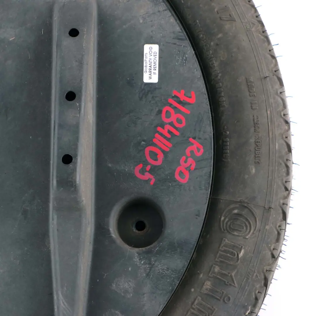 Emergency Spare Wheel Cover Bracket Holder Set to Mini Cooper One R50 R52 with Part number 7184110 Mini Cooper One R50 R52 Emergency Spare Wheel Cover Bracket Holder Set - SKU 7184110-5 - Part number 7184110