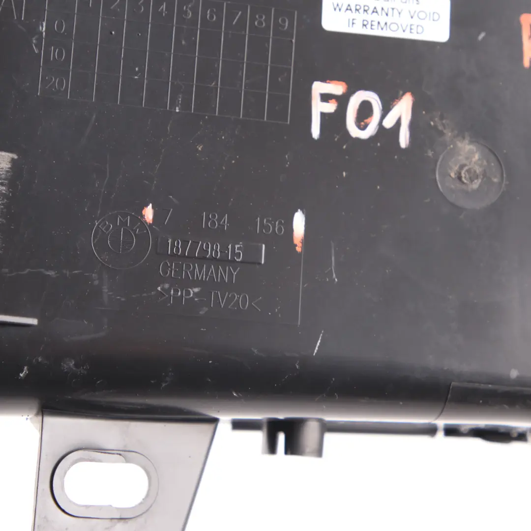  Condotto BMW F01 F02 Canale anteriore destro freno raffreddamento - SKU 7184156 - Numero di parte 7184156