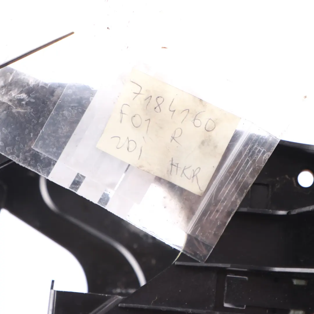 Headlight Bracket BMW F01 F02 Support Mounting Carrier Front Right O/S to with Part number 7184160 Headlight Bracket BMW F01 F02 Support Mounting Carrier Front Right O/S - SKU 7184160 - Part number 7184160