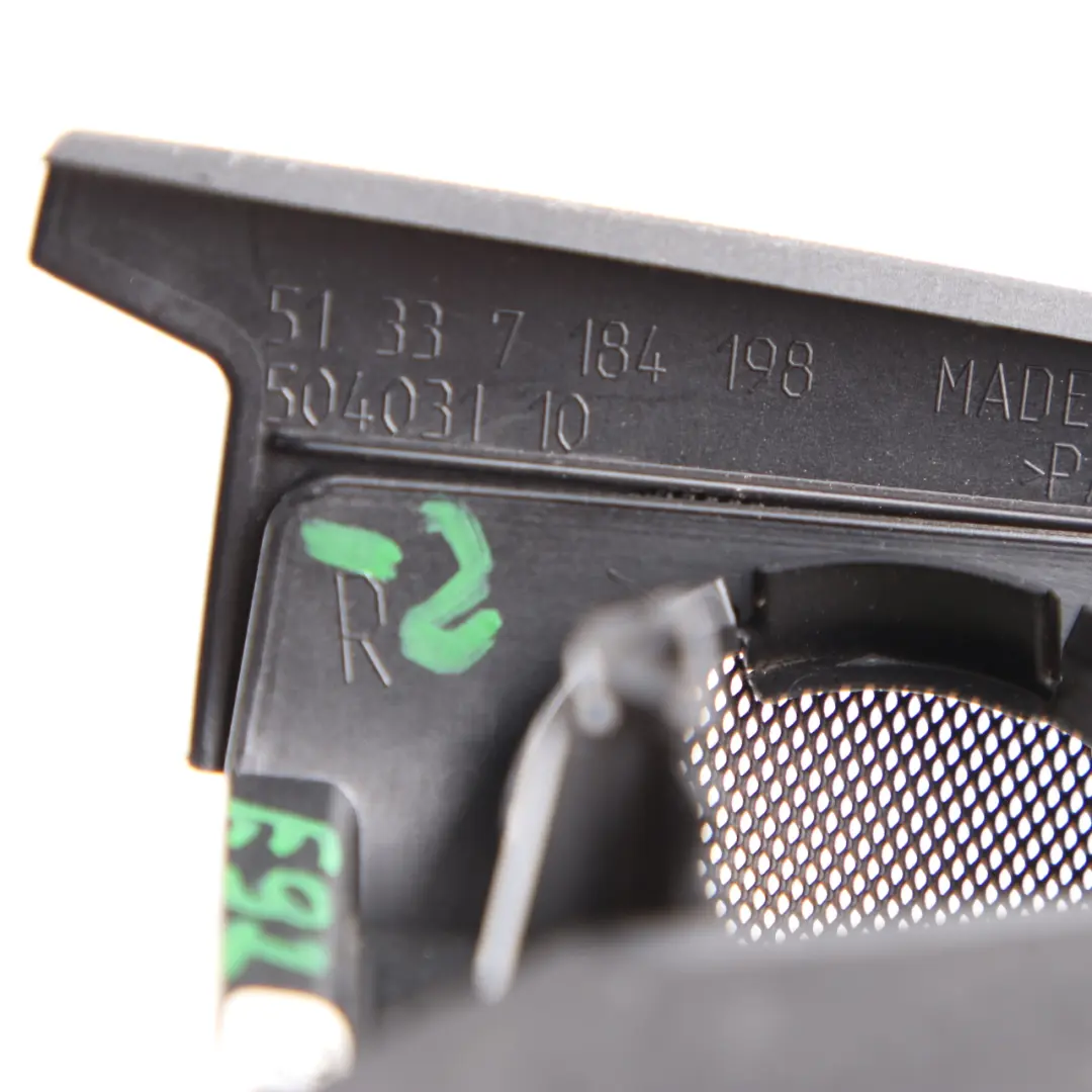 Speaker Cover BMW E92 E93 Tweeter Corner Moulding Interior Right O/S to with Part number 7184198 Speaker Cover BMW E92 E93 Tweeter Corner Moulding Interior Right O/S - SKU 7184198-2 - Part number 7184198