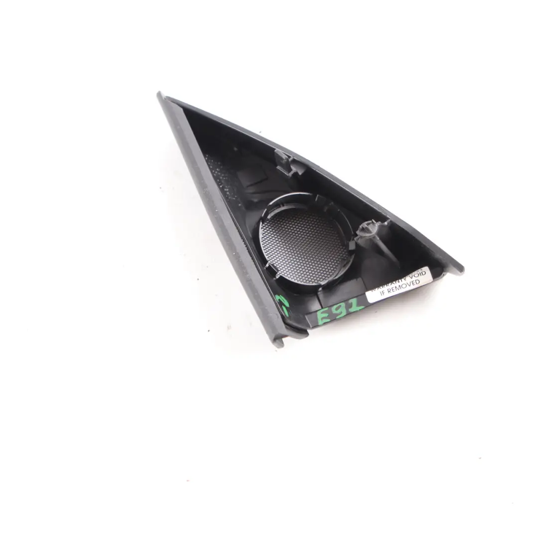 Speaker Cover BMW E92 E93 Tweeter Corner Moulding Interior Right O/S to with Part number 7184198 Speaker Cover BMW E92 E93 Tweeter Corner Moulding Interior Right O/S - SKU 7184198-2 - Part number 7184198
