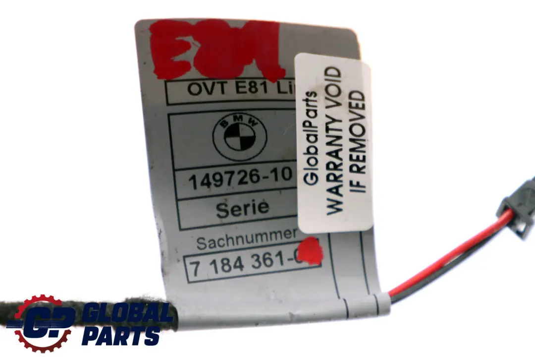 BMW 1 Series E81 E82 E88 Door handle lighting light left N/S 6331 - SKU 7184361 - Part number 63317184361