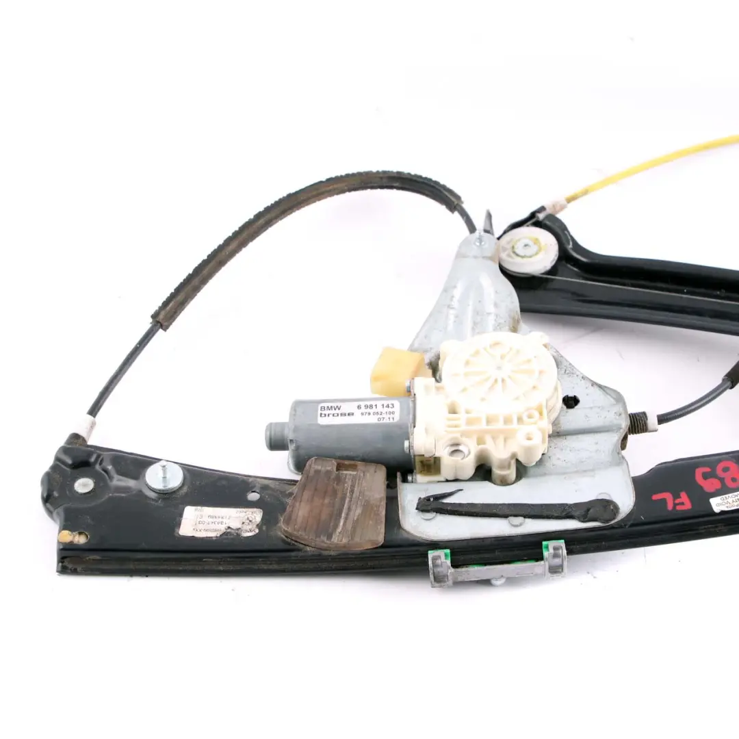 6er E63 E64 Fensterheber Vorne Links Mechanismus Regulator 6981143 für BMW mit Teilenummer 7184389 BMW 6er E63 E64 Fensterheber Vorne Links Mechanismus Regulator 6981143 - SKU 7184389 - Teilenummer 7184389