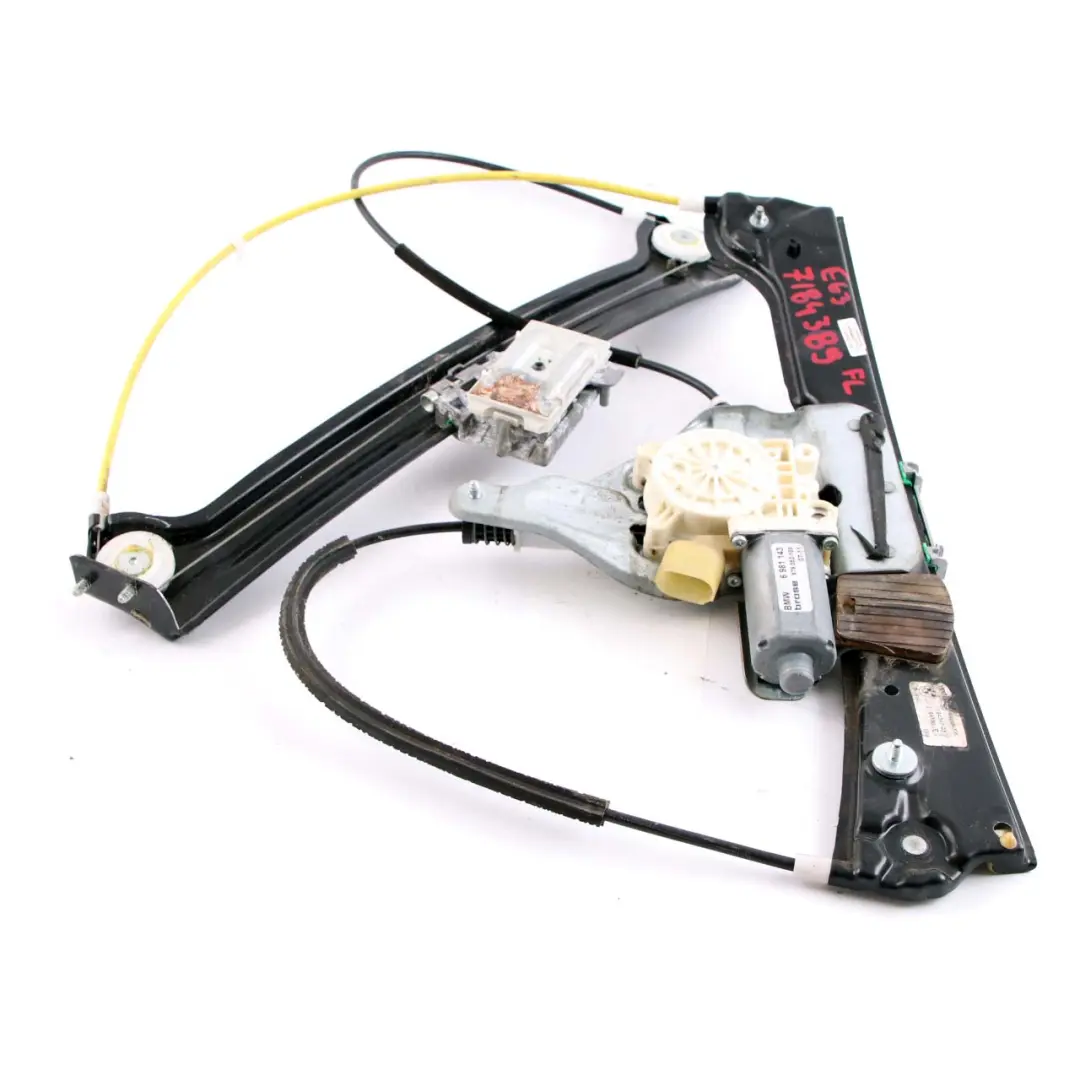 BMW E63 E64 Mechanizm Podnoszenia Szyby Lewy Przód - SKU 7184389 - Numer Części 7184389