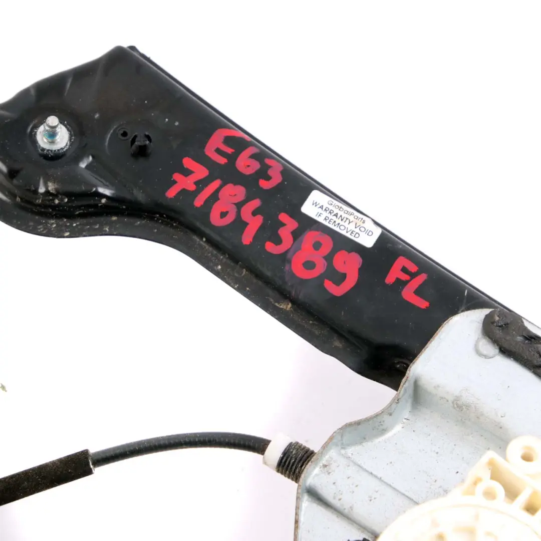 BMW E63 E64 Elevalunas Delantero Izquierdo Mecanismo Regulador 6981143 - SKU 7184389 - Número de pieza 7184389