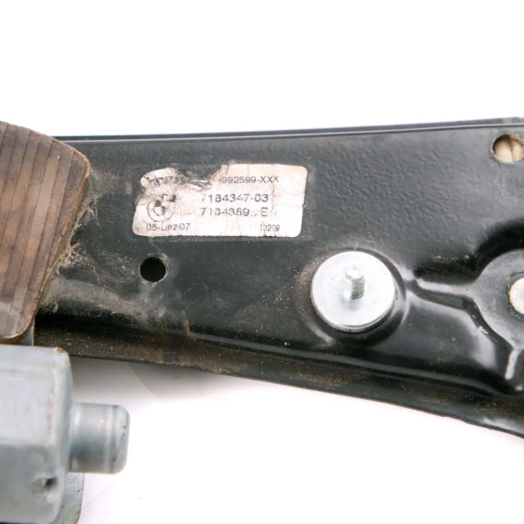 BMW E63 E64 Elevalunas Delantero Izquierdo Mecanismo Regulador 6981143 - SKU 7184389 - Número de pieza 7184389