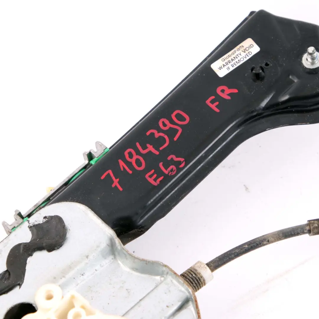 BMW 6 Series E63 E64 Window Lifter Front Right O/S Mechanism Regulator 6981144 - SKU 7184390 - Part number 7184390