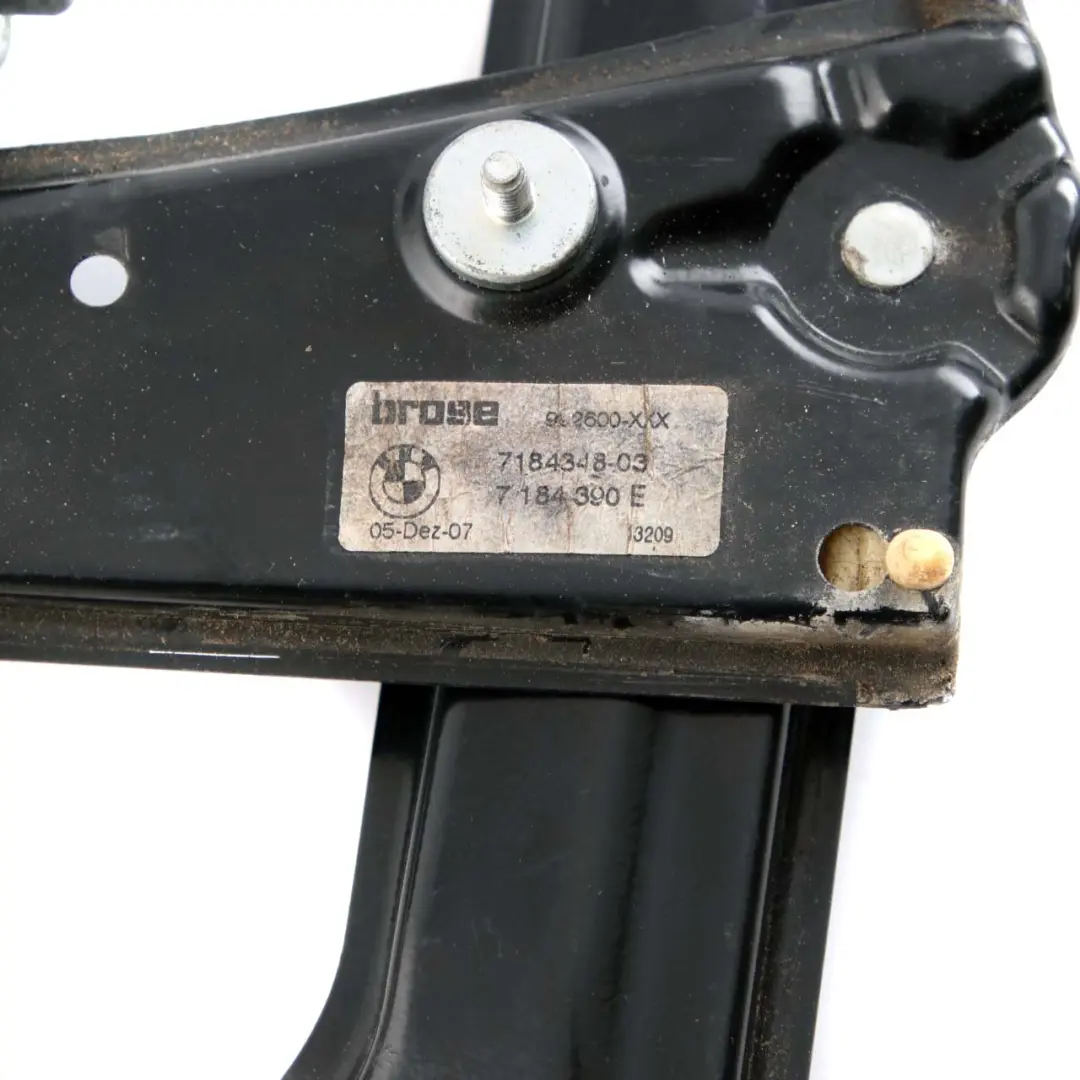 BMW 6 Series E63 E64 Window Lifter Front Right O/S Mechanism Regulator 6981144 - SKU 7184390 - Part number 7184390