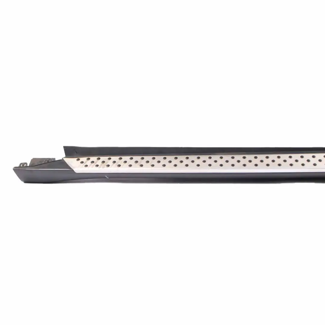 BMW X6 E71 Side Skirt Left N/S Sill Strip Cover Panel Aluminium Footplate Black - SKU 7184419 - Part number 7184419