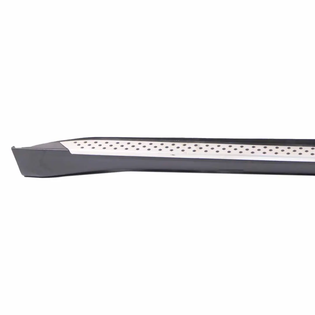 BMW X6 E71 Gonna laterale destra Sill Strip Cover Panel Alluminio Pedana Nero - SKU 7184420 - Numero di parte 7184420